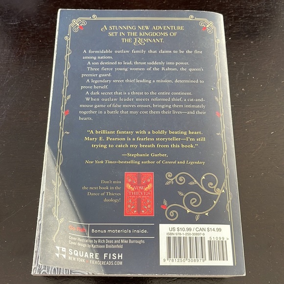 Dance of Thieves by Mary E. Pearson - Picture 2 of 2